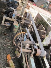 Vietnamese brick making machine.